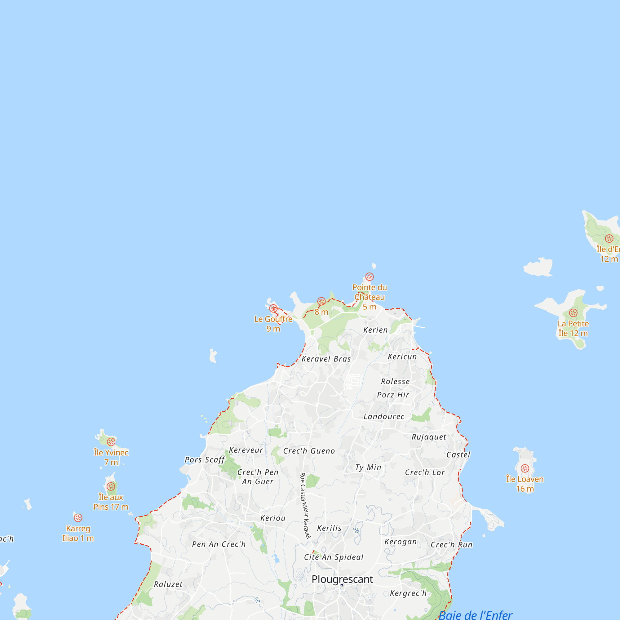 Maison du Littoral map