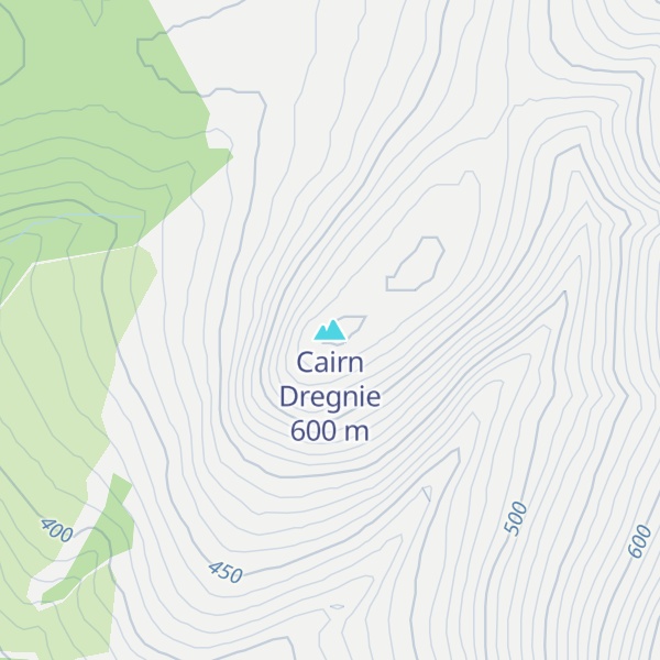 Map of Cairn Dregnie