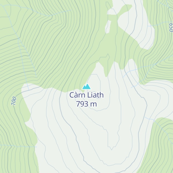 Map of Càrn Liath