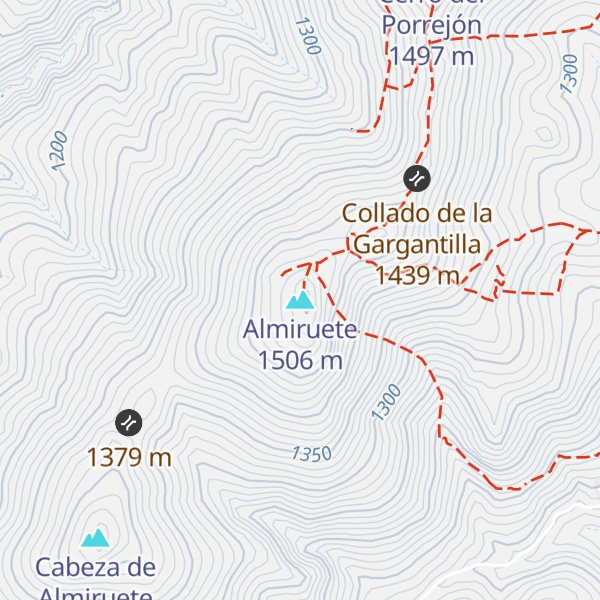 Map of Almiruete