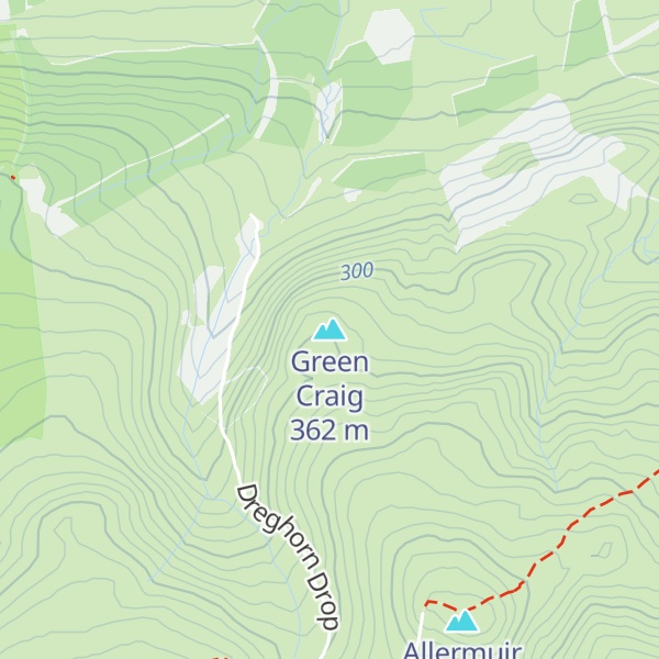 Map of Green Craig
