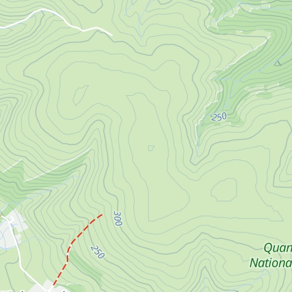 Map of Thorncombe Hill
