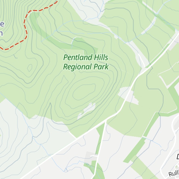 Map of Lawhead Hill