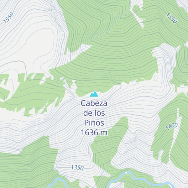 Map of Cabeza de los Pinos