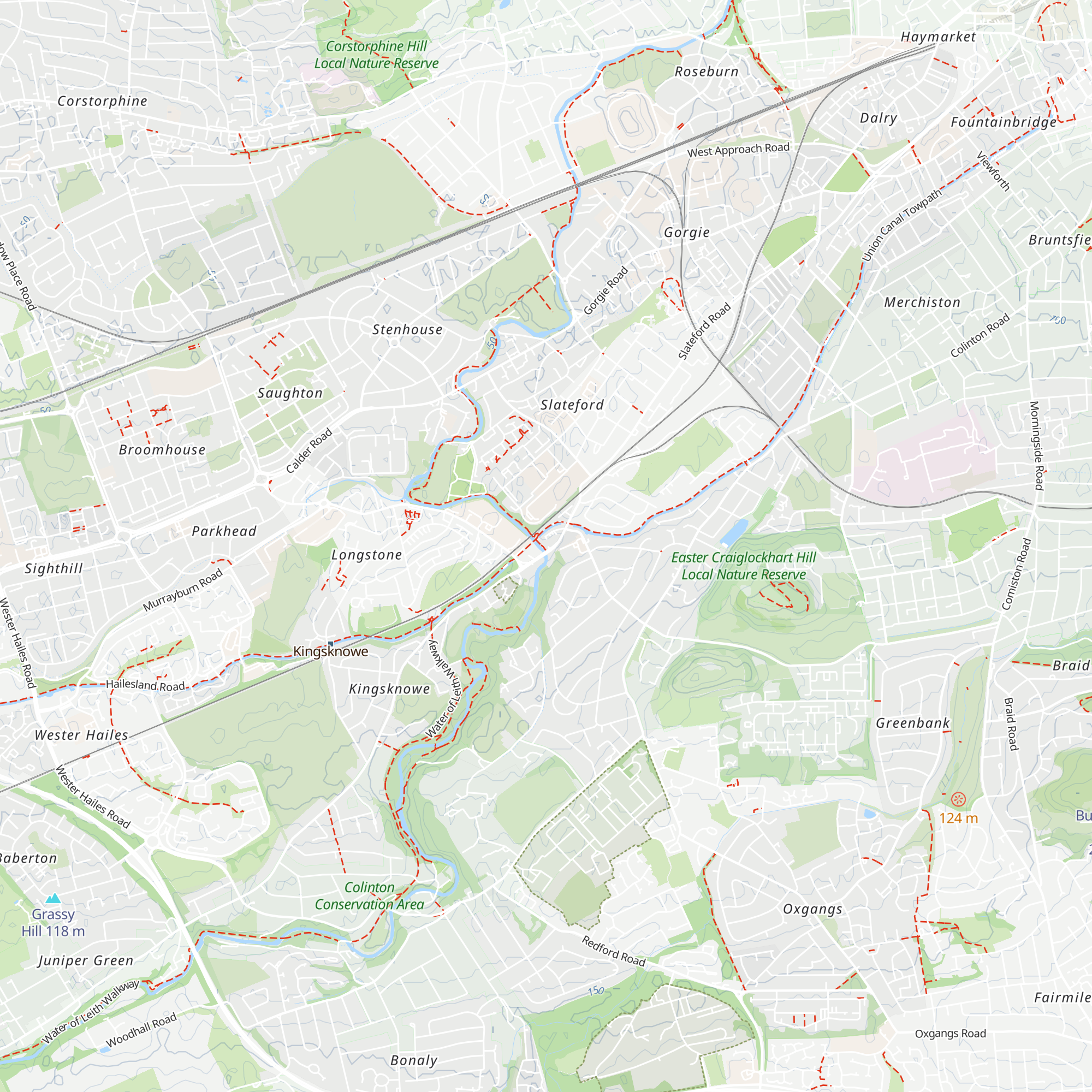 Water of Leith Visitor Centre map