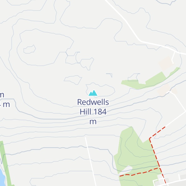Map of Redwells Hill