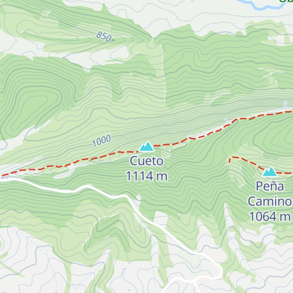 Map of Cueto