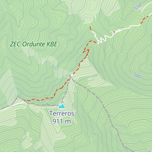 Map of Refugio del Kolitza