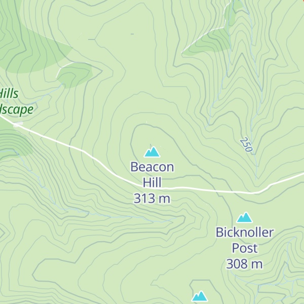 Map of Beacon Hill