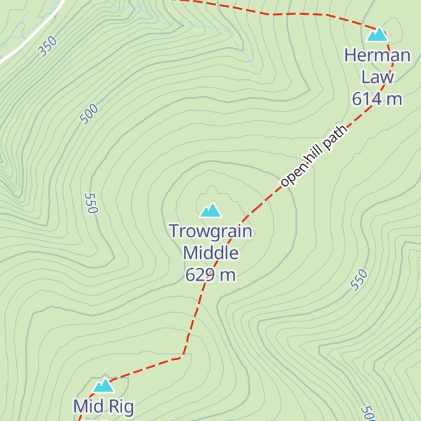 Map of Trowgrain Middle