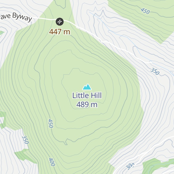 Map of Little Hill
