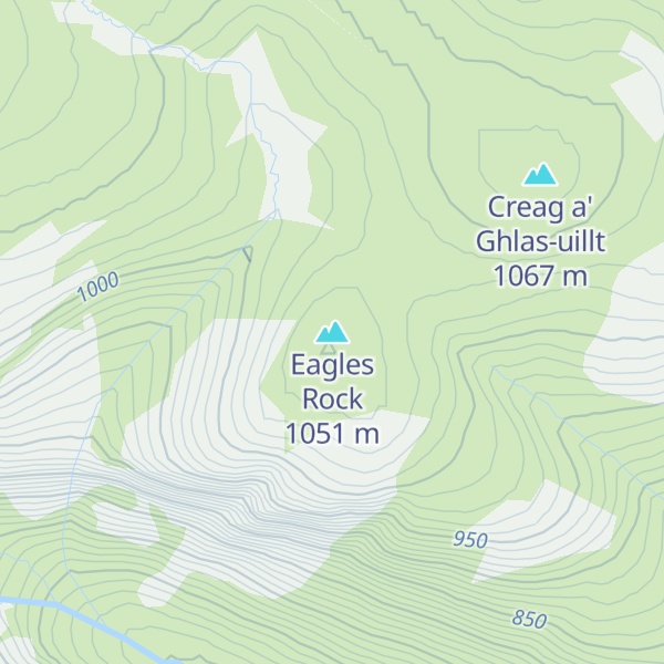 Map of Eagles Rock