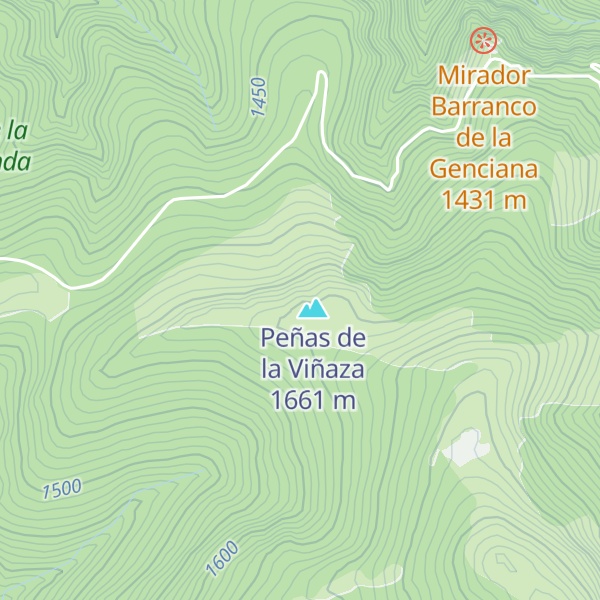 Map of Refugio Chalet Jaquotot