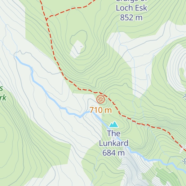 Map of Davy's Bourach