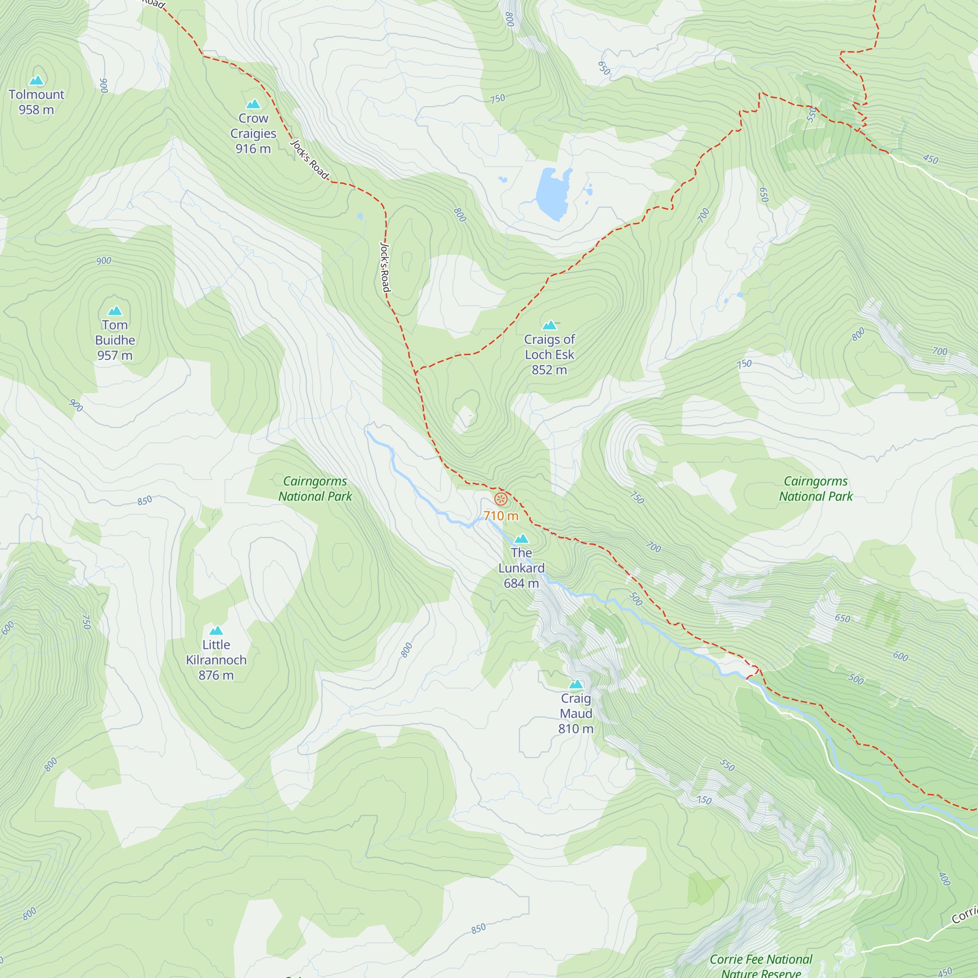 Davy's Bourach map