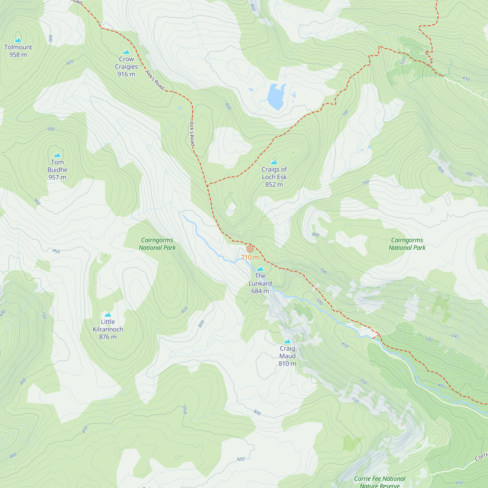 Davy's Bourach map