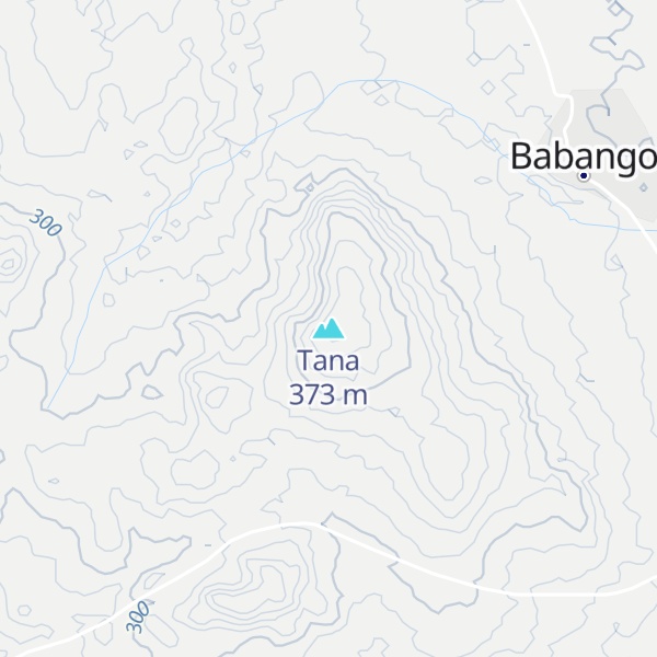 Map of Tana