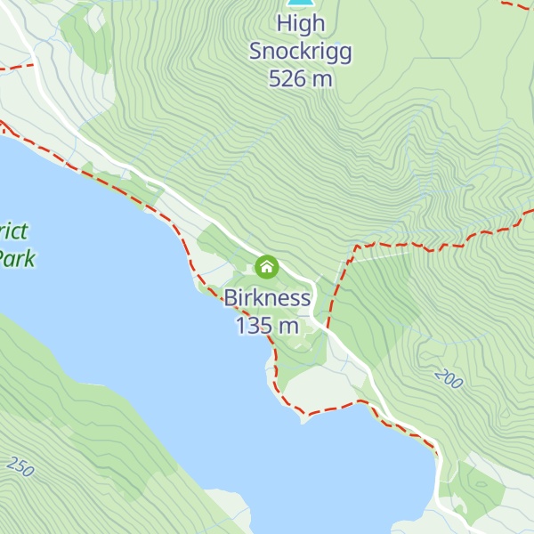 Map of Birkness