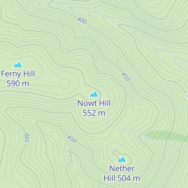 Map of Nowt Hill