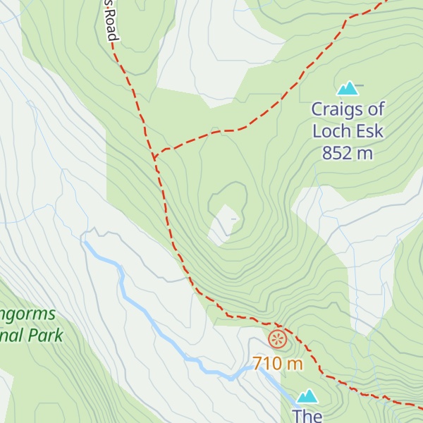 Map of Cairn Lunkard