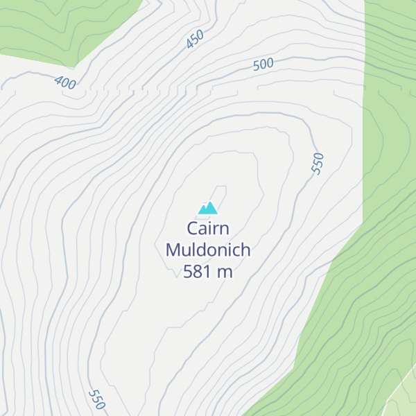 Map of Cairn Muldonich