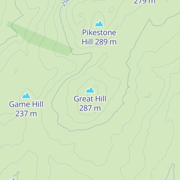 Map of Great Hill