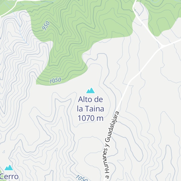 Map of Alto de la Taina