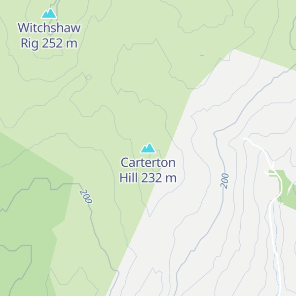 Map of Carterton Hill