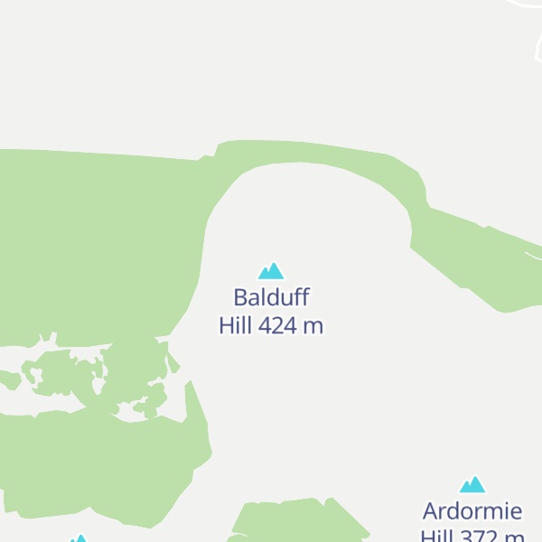Map of Balduff Hill