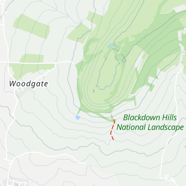 Map of Culmstock Beacon