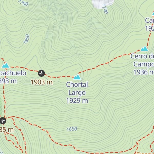 Map of Chortal Largo