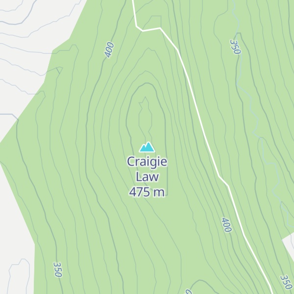 Map of Craigie Law