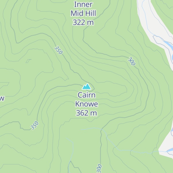 Map of Cairn Knowe