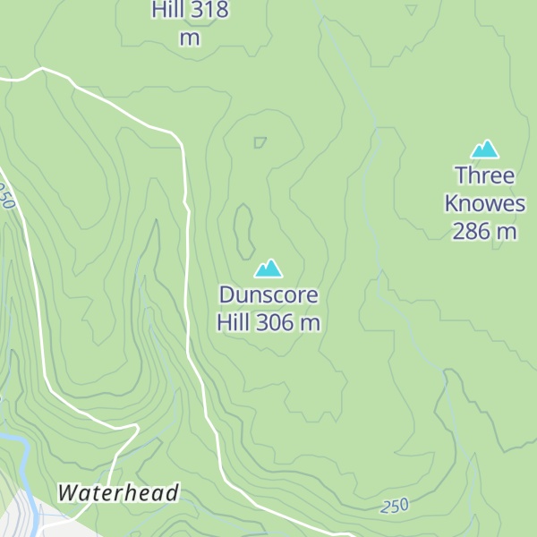 Map of Dunscore Hill