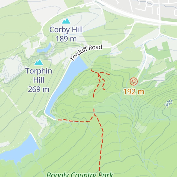 Map of Torduff Hill