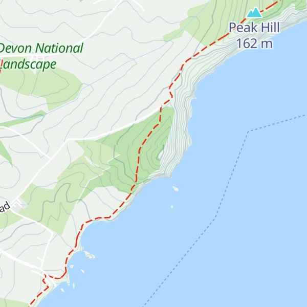 Map of High Peak