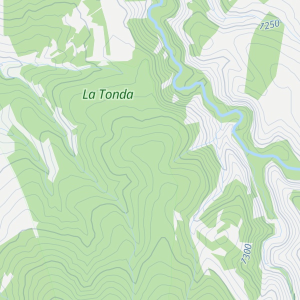 Map of Alto de la Tonda