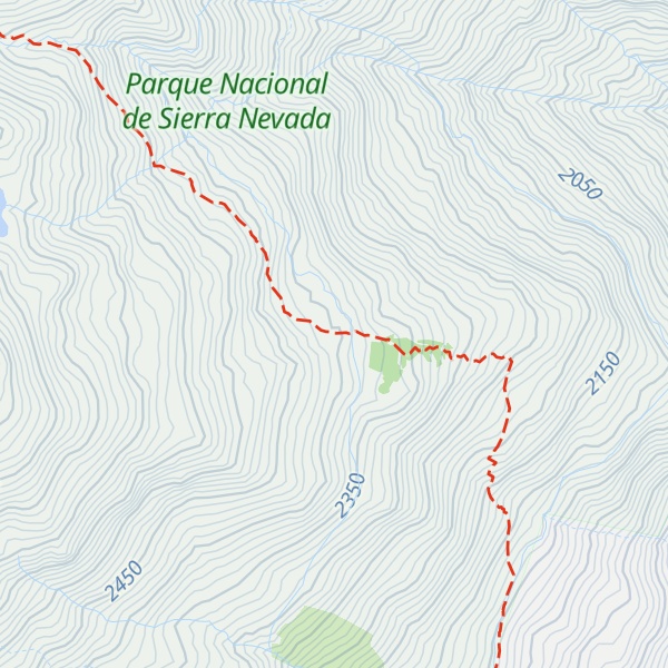 Map of Refugio vivac La Campiñuela