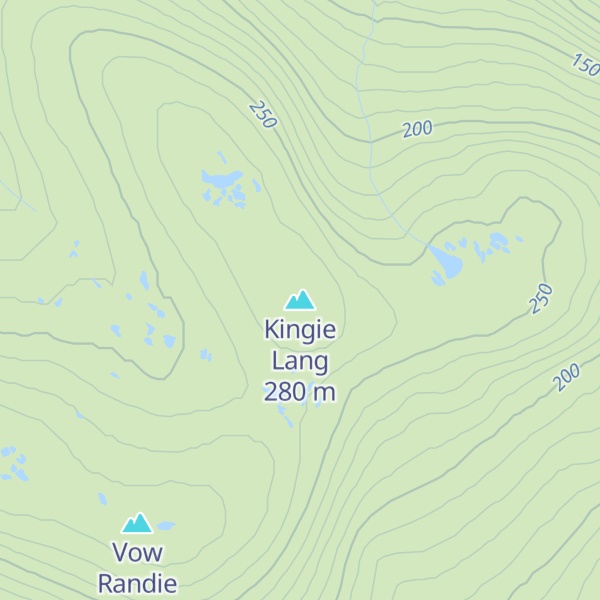 Map of Kingie Lang