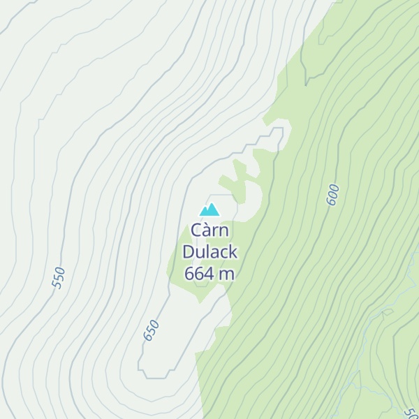 Map of Càrn Dulack