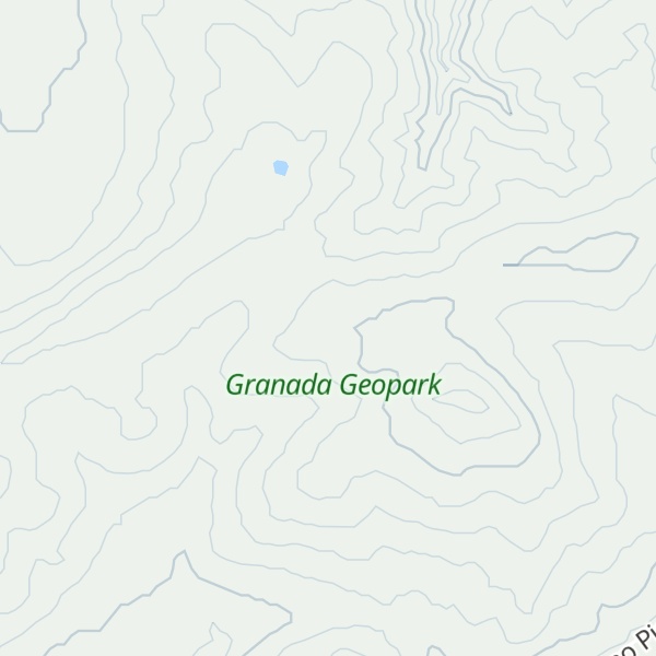 Map of Loma de los Garbanzales