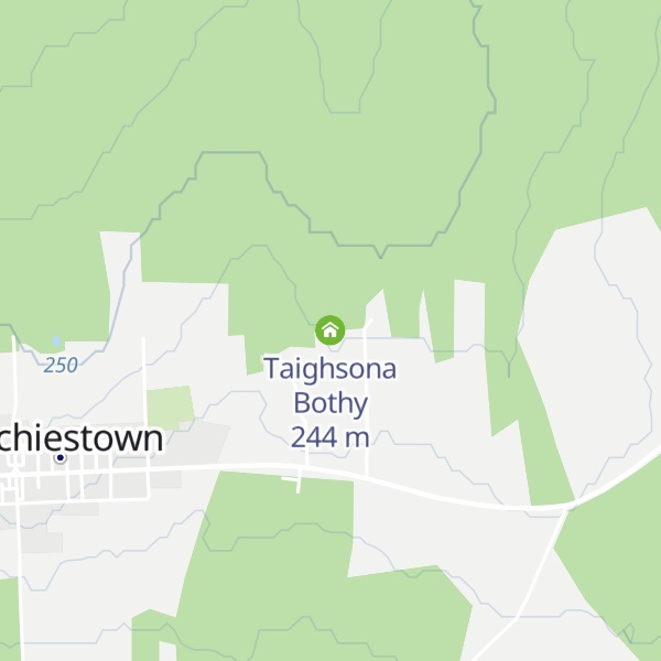 Map of Taighsona Bothy