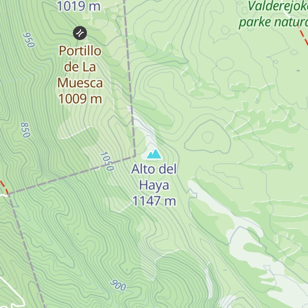 Map of Alto del Haya