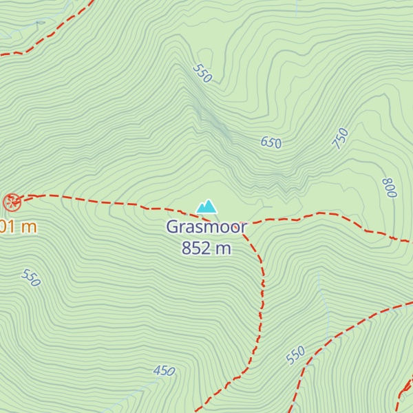 Map of Grasmoor