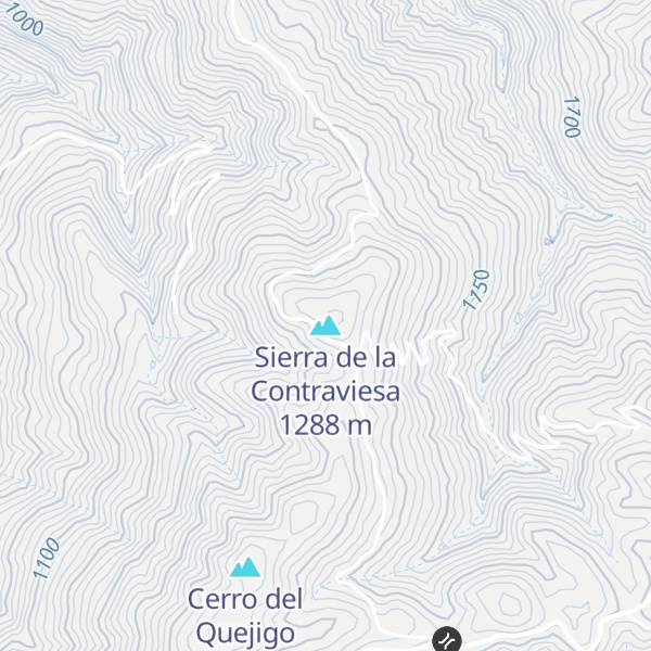 Map of Sierra de la Contraviesa