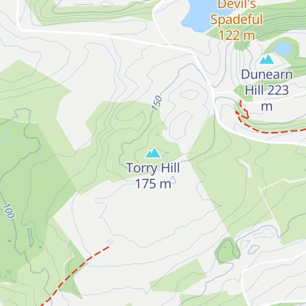 Map of Torry Hill
