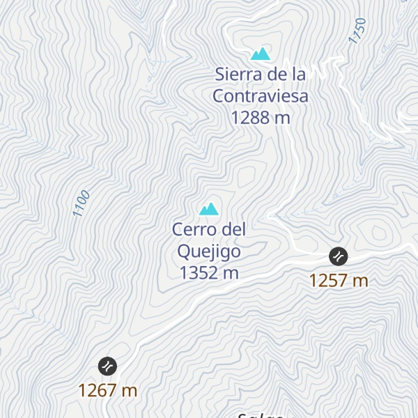 Map of Cerro del Quejigo