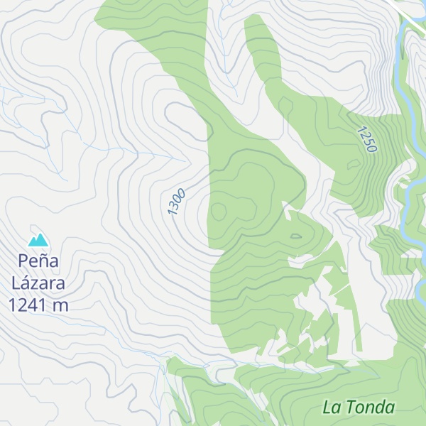 Map of Alto de los Corrales