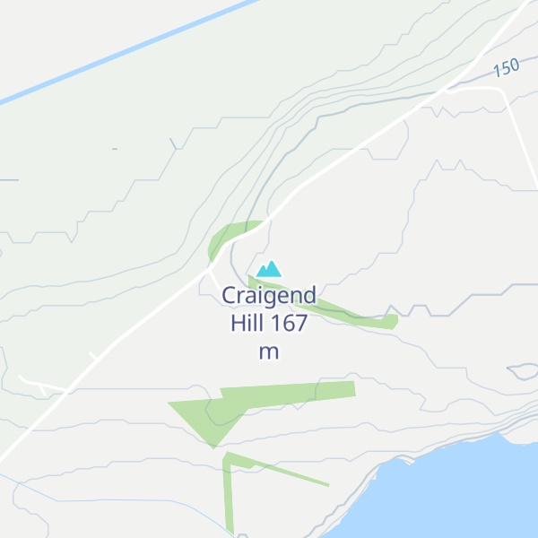 Map of Craigend Hill