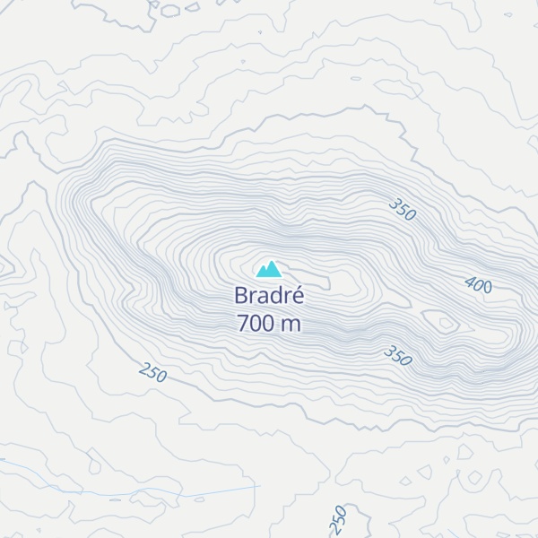 Map of Bradré